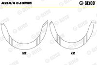 GLYCO A214/4 0.10mm - Disco distanciador, cigüeñal