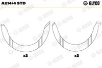 GLYCO A214/4 STD - Disco distanciador, cigüeñal