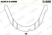 GLYCO A2152010MM - Código de motor: F9Q2<br>Diámetro exterior [mm]: 79,8<br>para un diám. de eje de [mm]: 60,5<br>para diám. carcasa de [mm]: 79,75<br>Diám. carcasa [mm]: 80<br>Se requiere adicionalmente artículo Nº: BB2051<br>Se requiere adicionalmente artículo Nº: BM1041<br>para diámetro de abertura hasta [mm]: 60,75<br>