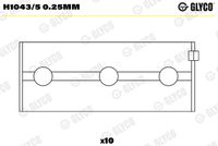 GLYCO H10435025MM - Cojinete de cigüeñal