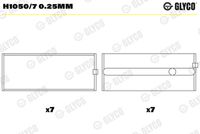 GLYCO H10507025MM - Garantía: 2 años de garantía<br>peso [g]: 353<br>Altura [mm]: 19<br>Diámetro interior [mm]: 30<br>Diámetro exterior [mm]: 72<br>