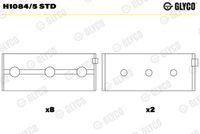 GLYCO H10845STD - Cojinete de cigüeñal