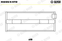GLYCO H10955STD - Cojinete de cigüeñal