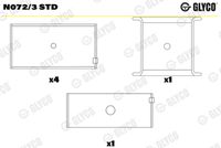 GLYCO N0723STD - Cojinete de árboles de levas