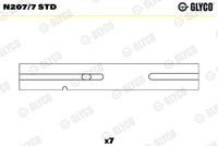 GLYCO N2077STD - Cojinete de árboles de levas