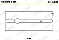 GLYCO H11435STD - Cojinete de cigüeñal