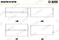 GLYCO H12795STD - Cojinete de cigüeñal