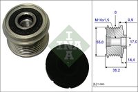 Schaeffler INA 535021610 - Rueda libre alternador