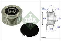 Schaeffler INA 535024510 - Rueda libre alternador