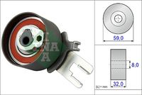 Schaeffler INA 531085910 - Polea tensora, correa dentada