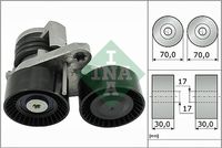 Schaeffler INA 534049610 - Tensor de correa, correa poli V