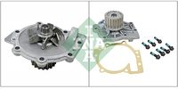 Schaeffler INA 538049710 - año construcción desde: 01/2003<br>Material rotor de la bomba: Metal<br>Material junta: Papel<br>Material: Fundición de aluminio<br>Número de dientes: 19<br>Número de alas/palas: 7<br>Peso [kg]: 0,91<br>Artículo complementario / información complementaria 2: con tornillos<br>Artículo complementario / información complementaria 2: con circlip<br>Artículo complementario/Información complementaria: con junta<br>