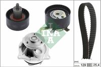 Schaeffler INA 530 0066 30 - Bomba de agua + kit correa distribución