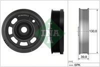 Schaeffler INA 544017410 - Polea, cigüeñal