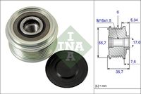 Schaeffler INA 535 0077 10 - Rueda libre alternador