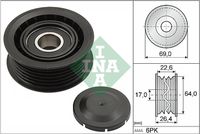 Schaeffler INA 532016010 - Polea inversión/guía, correa poli V