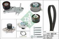 Schaeffler INA 530076230 - Bomba de agua + kit correa distribución