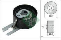 Schaeffler INA 531055510 - Polea tensora, correa dentada