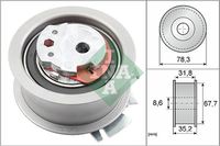 Schaeffler INA 531 0628 30 - Polea tensora, correa dentada