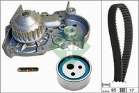 Schaeffler INA 530 0018 31 - Bomba de agua + kit correa distribución