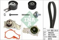 Schaeffler INA 530037530 - Bomba de agua + kit correa distribución