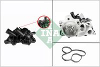 Schaeffler INA 538036310 - Bomba de agua, refrigeración del motor