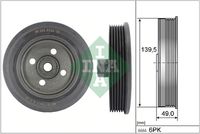 Schaeffler INA 544013910 - Polea, cigüeñal