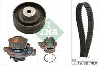 Schaeffler INA 530015130 - Bomba de agua + kit correa distribución