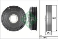 Schaeffler INA 544013610 - Polea, cigüeñal