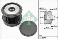 Schaeffler INA 535029310 - Ancho [mm]: 54<br>Diámetro interior [mm]: 25<br>Diámetro exterior [mm]: 57<br>Número de nervaduras: 6<br>Peso [kg]: 0,540<br>Artículo complementario / información complementaria 2: con tapa<br>