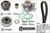 Schaeffler INA 530048230 - Bomba de agua + kit correa distribución