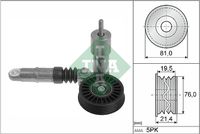 Schaeffler INA 534001410 - Tensor de correa, correa poli V