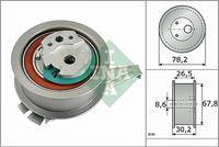 Schaeffler INA 531089410 - Polea tensora, correa dentada