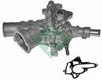 Schaeffler INA 538008210 - Restricción de fabricante: Pierburg<br>Modelo bomba agua: para accionamiento de correa poli V<br>Artículo complementario/Información complementaria: con junta<br>SVHC: No existen sustancias SVHC<br>