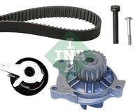 Schaeffler INA 530017330 - Bomba de agua + kit correa distribución