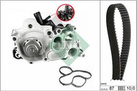 Schaeffler INA 530074230 - Bomba de agua + kit correa distribución