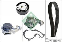 Schaeffler INA 530014230 - Bomba de agua + kit correa distribución