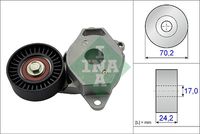 Schaeffler INA 534040910 - Lado de montaje: arriba<br>Unidades accionadas: Alternador<br>Diámetro [mm]: 70,1<br>Ancho [mm]: 24,2<br>Accionamiento rodillo tensor: automático<br>