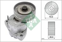 Schaeffler INA 534011820 - Equipamiento de vehículo: para vehículos con climatizador<br>Equipamiento de vehículo: para vehículos con dirección asistida<br>Ancho de la superficie de contacto de los rodillos [mm]: 26<br>Material de carcasa: Aluminio<br>Material rodillos de rodadura: Metal<br>Diámetro exterior [mm]: 70<br>Material: Aluminio<br>Peso [kg]: 0,884<br>