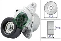 Schaeffler INA 534043510 - Tensor de correa, correa poli V