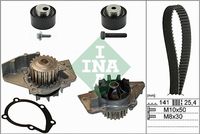 Schaeffler INA 530011130 - Código de motor: RHV (DW10TD)<br>Ancho de la superficie de contacto de los rodillos [mm]: 30<br>Material rotor de la bomba: Plástico<br>Número de dientes: 141<br>Correas: con perfil redondeado de dientes<br>Peso [kg]: 1,711<br>Material de las correas: HNBR (Acrilo Nitrilo Butadieno Hidrogenado)<br>