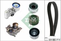 Schaeffler INA 530073630 - Bomba de agua + kit correa distribución