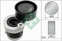 Schaeffler INA 534055110 - Ancho de la superficie de contacto de los rodillos [mm]: 26<br>Material de carcasa: Aluminio<br>Material rodillos de rodadura: Plástico<br>Diámetro exterior [mm]: 65<br>Material: Aluminio<br>Tipo de servicio: automático<br>para OE N°: 607 200 01 00<br>