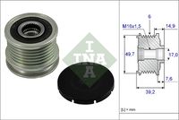 Schaeffler INA 535001510 - Rueda libre alternador