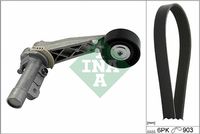 Schaeffler INA 529050410 - Juego de correas trapeciales poli V