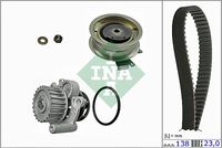 Schaeffler INA 530017130 - Bomba de agua + kit correa distribución