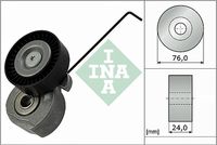 Schaeffler INA 534032410 - Tensor de correa, correa poli V