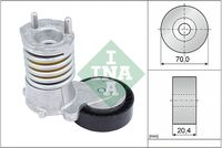 Schaeffler INA 534027410 - Tensor de correa, correa poli V