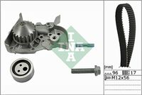 Schaeffler INA 530019130 - Bomba de agua + kit correa distribución