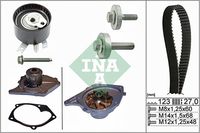 Schaeffler INA 530019730 - Bomba de agua + kit correa distribución